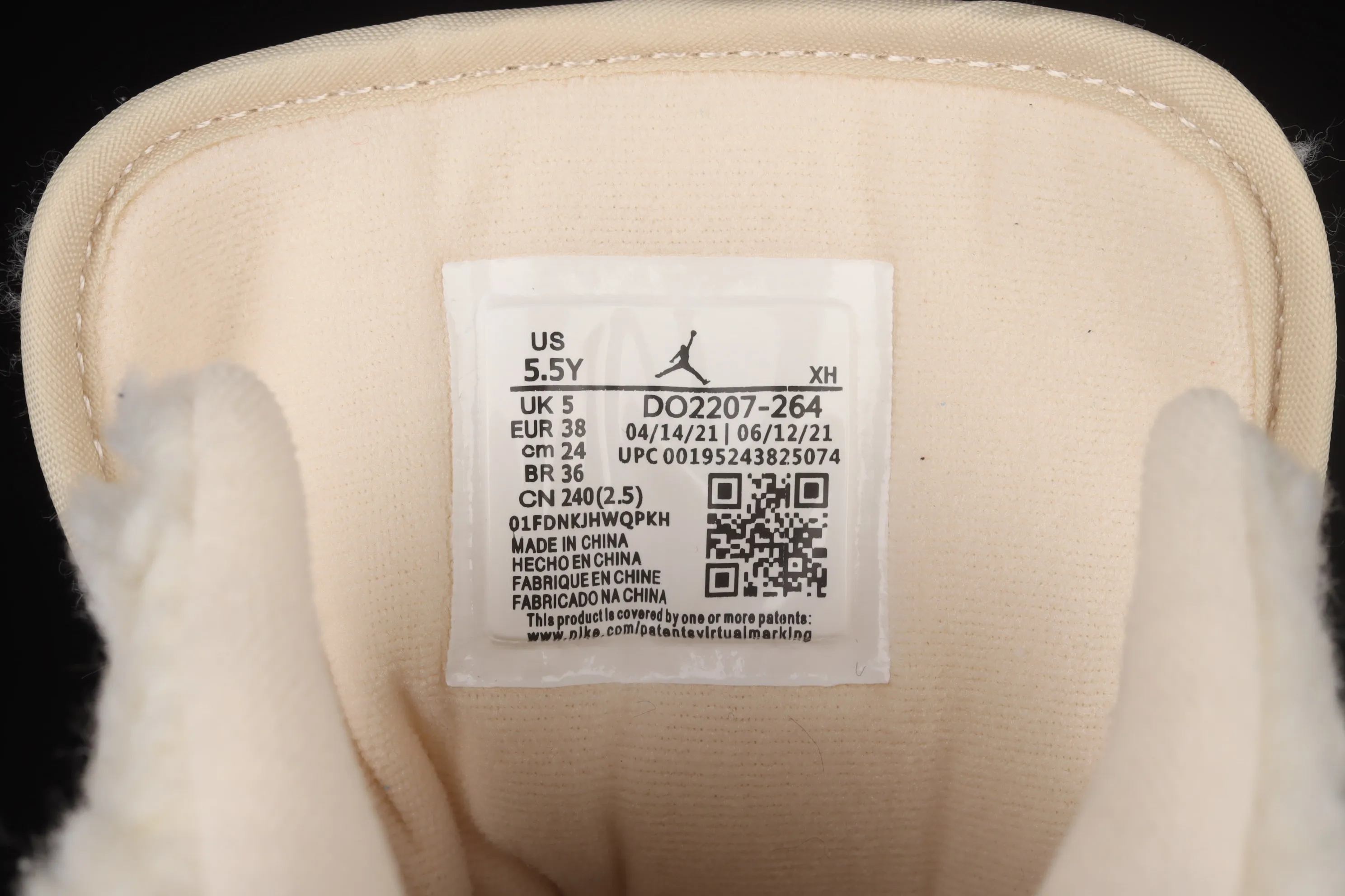 All Categories Air Jordan Jordan Series Basketball Shoes Air Jordan 1 Mid Air Jordan 1 Mid AJ1 Pearl Milk Tea Zhongbang Basketball Shoes DO2207-264